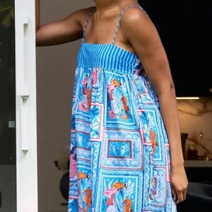 Printfresh Tidal mermaid nightgown size Medium Midi